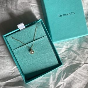 Tiffany Paloma Picasso Olive Leaf Pendant Necklace